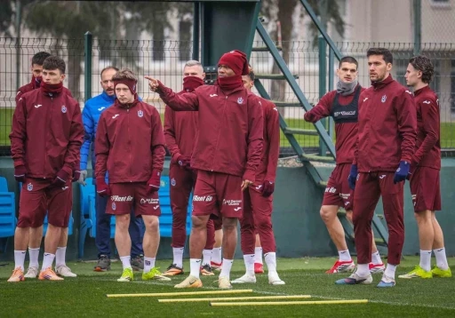 Trabzonspor ara vermeden Ey&uuml;pspor ma&ccedil;ı hazırlıklarına başladı
