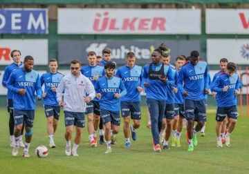 Trabzonspor, Başakşehir maçı hazırlıklarına başladı
