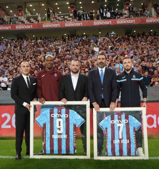 Trabzonspor&rsquo;da Nwakaeme ve Edin Visca veda etti
