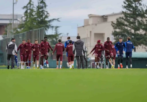 Trabzonspor, Galatasaray ma&ccedil;ı hazırlıklarını tamamladı
