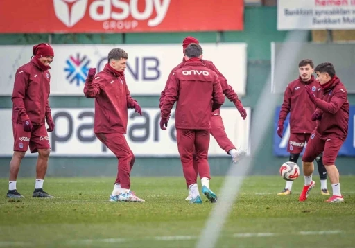 Trabzonspor, Kasımpaşa ma&ccedil;ı hazırlıklarına ara vermeden başladı

