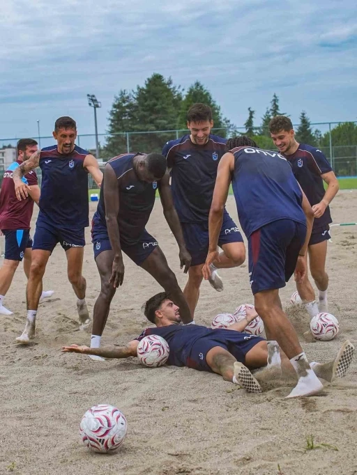 Trabzonspor kumda &ccedil;alıştı
