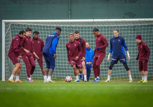 Trabzonspor, Samsunspor ma&ccedil;ının hazırlıklarını tamamladı