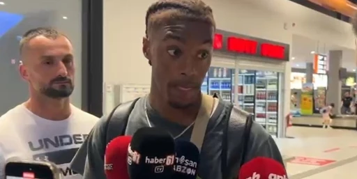 Trabzonspor’un yeni transferi Wagner Pina, Trabzon’a geldi
