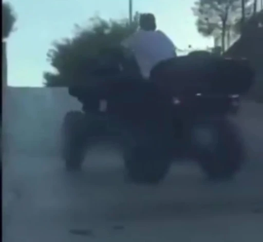 Trafiği tehlikeye atan ATV sürücüsüne 10 bin TL ceza
