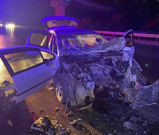 Trafik kazasında bir kişi hayatını kaybetti

