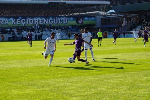 Trendyol 1. Lig: Ankara Keçiörengücü: 2 - MKE Ankaragücü: 3
