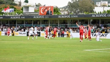 Trendyol 1. Lig: Bodrum FK: 2- Boluspor: 0
