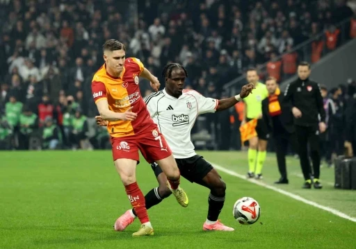 Trendyol S&uuml;per Lig: Beşiktaş: 0 - Galatasaray: 1 (Ma&ccedil; sonucu)
