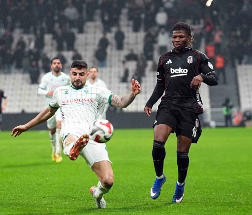 Trendyol S&uuml;per Lig: Beşiktaş: 2 - Konyaspor: 1 (Ma&ccedil; sonucu)
