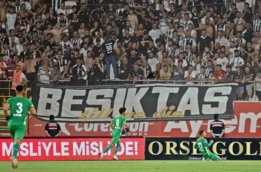 Trendyol Süper Lig: Corendon Alanyaspor: 1 - Beşiktaş 0 (İlk yarı)
