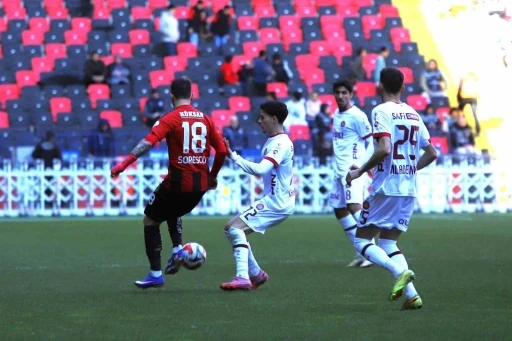 Trendyol S&uuml;per Lig: Gaziantep FK: 1 - Fatih Karag&uuml;mr&uuml;k: 1 (Ma&ccedil; sonucu)
