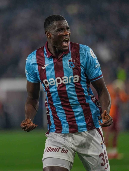 Trendyol S&uuml;per Lig: Trabzonspor: 1 - Galatasaray: 0 (Ma&ccedil; devam ediyor)
