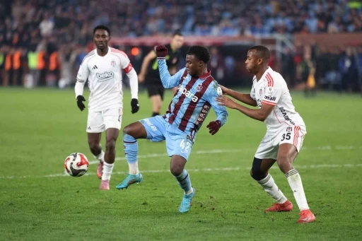 Trendyol Süper Lig: Trabzonspor: 3 - Beşiktaş: 3 (Maç sonucu)
