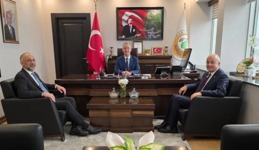 TSO Başkanı Demir&rsquo;den Halil Oflu&rsquo;ya ziyaret
