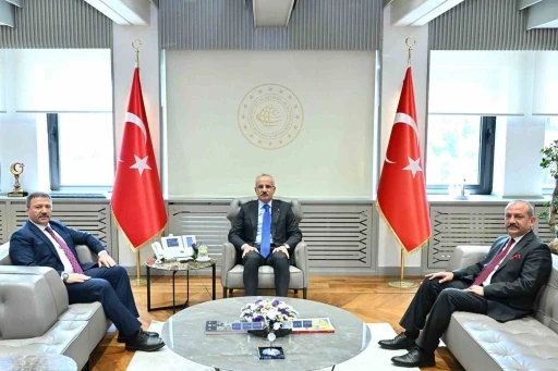 TŞOF Başkanı Yiğiner’den Bakan Uraloğlu’na teşekkür ziyareti
