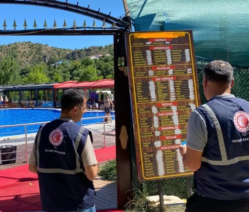 Tunceli’de bir ayda 207 firmada bin 15 ürün denetlendi

