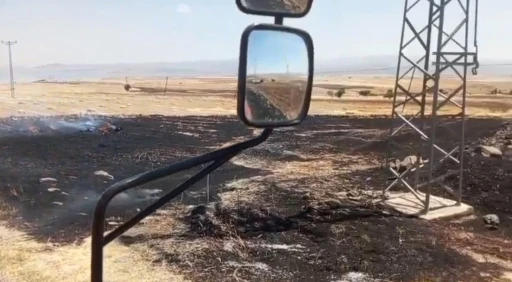 Tunceli&rsquo;de otluk yangını ekili arazilere ulaşmadan s&ouml;nd&uuml;r&uuml;ld&uuml;
