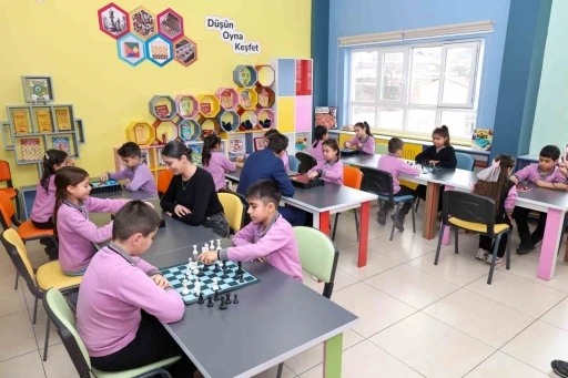Tunceli&rsquo;de t&uuml;m ilkokul ve ortaokullara akıl ve zeka oyunları sınıfı
