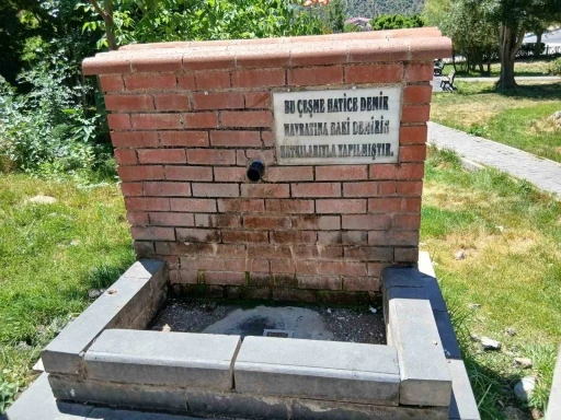 Tunceli’de yoğun bakteri tespit edilen çeşme kapatıldı
