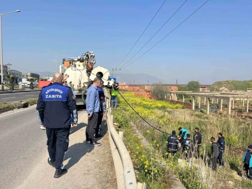 Turgutlu’da yola dökülen atık için yasal süreç başlatıldı
