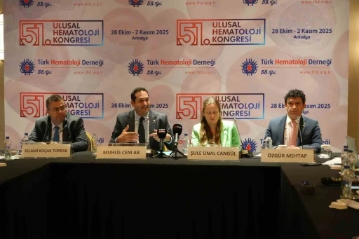Türk Hematoloji Derneği Başkanı Prof. Dr. Ar: &quot;Ulusal veri tabanları dünyaya referans oluyor&quot;
