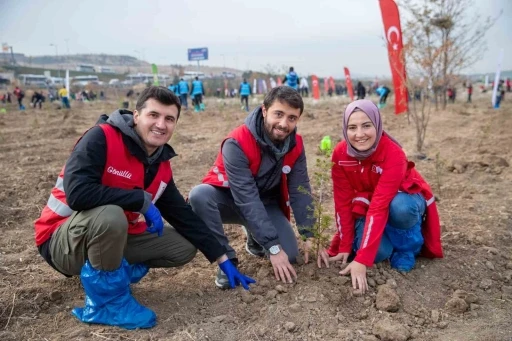 T&uuml;rk Kızılay ve Tarım ve Orman Bakanlığı iş birliğinde "Hastaya kan ormana can" projesi devam ediyor
