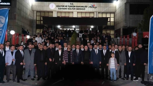 T&uuml;rk milletinin sesi Kayseri&rsquo;de yankılandı
