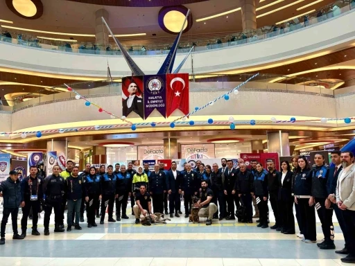 Türk Polis Teşkilatı’nın 180. yılı MalatyaPark AVM’de kutlandı
