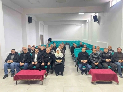 T&uuml;rkeli&rsquo;de muhtarlara i&ccedil;me suyu eğitimi
