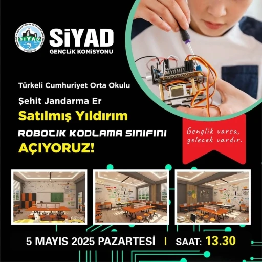 Türkeli’de robotik kodlama sınıfı açılıyor
