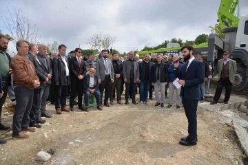 Türkeli Yatılı Erkek Hafızlık Kur’an Kursu’nun temel atıldı
