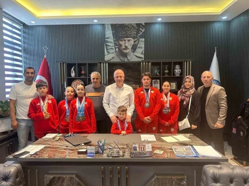 T&uuml;rkiye, Balkan, Avrupa ve D&uuml;nya d&uuml;zeyinde &ouml;nemli başarılara imza sporcuları ağırladı
