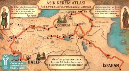 T&uuml;rkiye Dil Ve Edebiyat Derneği&rsquo;nden Erzurum&rsquo;a &uuml;&ccedil; k&uuml;lt&uuml;r atlası

