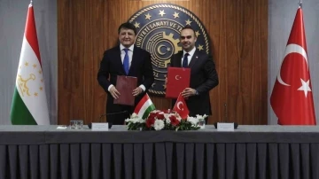 Türkiye ile Tacikistan arasında sanayi ve teknoloji alanında işbirliği protokolü imzalandı
