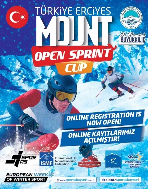 T&uuml;rkiye Mount Erciyes Open Sprınt Cup kayıtları başladı
