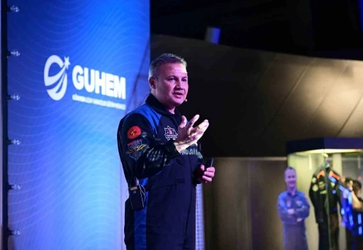 T&uuml;rkiye&rsquo;nin ilk astronotu Gezeravcı, GUHEM&rsquo;de uzay yolculuğunu anlattı

