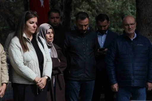 TUSAŞ terör saldırısının üzerinden 1 yıl geçti: Şehit güvenlik görevlisi Atakan Şahin Erdoğan kabrinde anıldı
