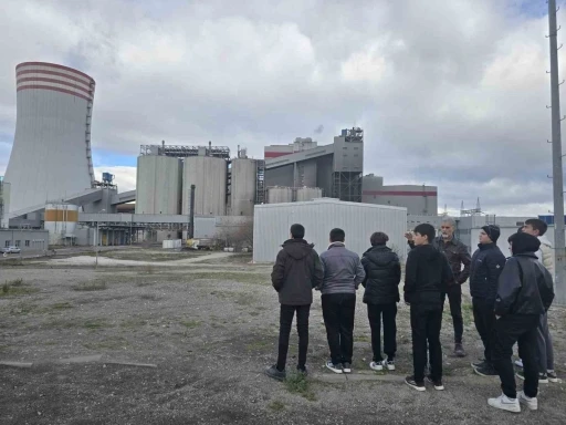 Tutum, Yatırım ve T&uuml;rk Malları Haftası kapsamında termik santrale teknik gezi d&uuml;zenlendi

