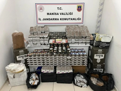 Binlerce Kaçak Makaron Ele Geçirildi