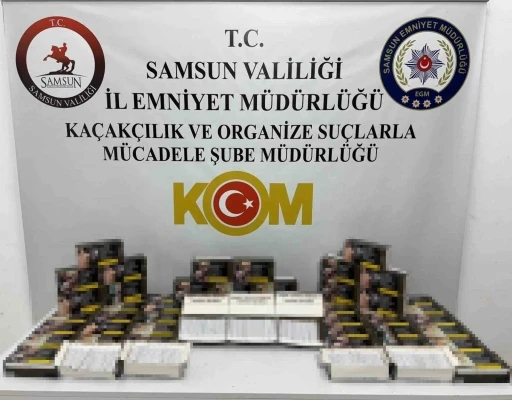 Tütün operasyonunda 12 bin 800 makaron ele geçirildi