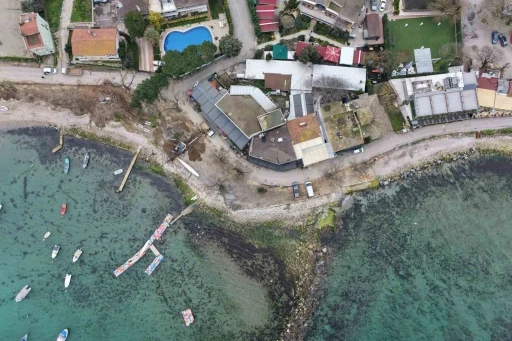 Tuzla antik kent manzaralı yeni y&uuml;r&uuml;y&uuml;ş yoluna kavuşuyor
