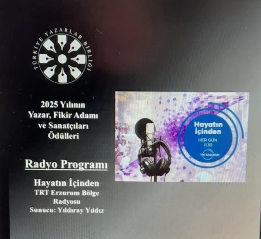 TYB&rsquo;den TRT&rsquo;ye 2 &ouml;d&uuml;l
