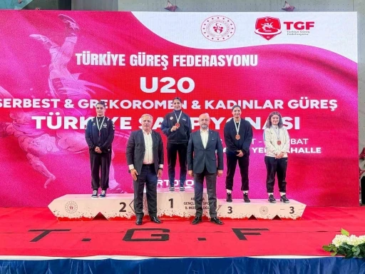 U20 Kadınlar G&uuml;reş T&uuml;rkiye Şampiyonası tamamlandı
