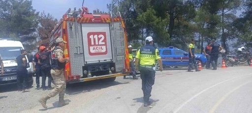 Uçurumdan yuvarlanan motosikletli hayatını kaybetti
