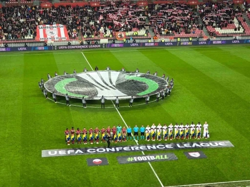 UEFA Konferans Ligi: Samsunspor: 0 - Shkendija: 0 (Ma&ccedil; devam ediyor)
