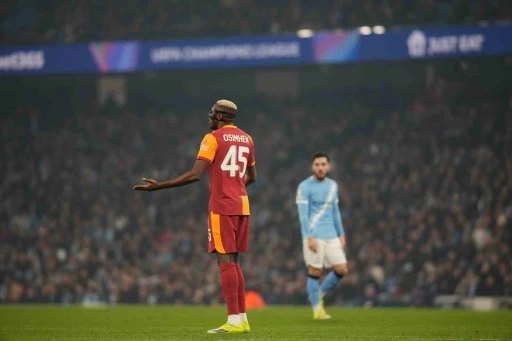 UEFA Şampiyonlar Ligi: Manchester City: 2 - Galatasaray: 0 (İlk yarı)

