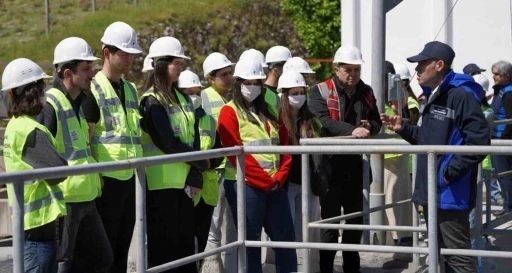 Ula Ali Ko&ccedil;man MYO &ouml;ğrencilerinden atıksu arıtma tesisine teknik gezi
