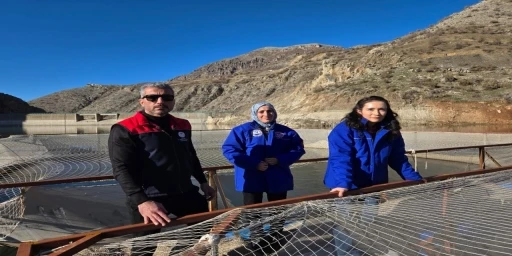 Uludere&rsquo;de alabalık &uuml;retim tesislerine denetim
