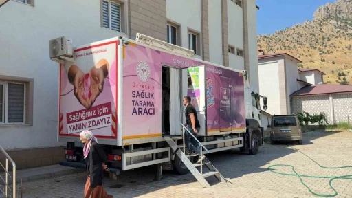 Uludere&rsquo;de mobil KETEM aracı hizmete başladı
